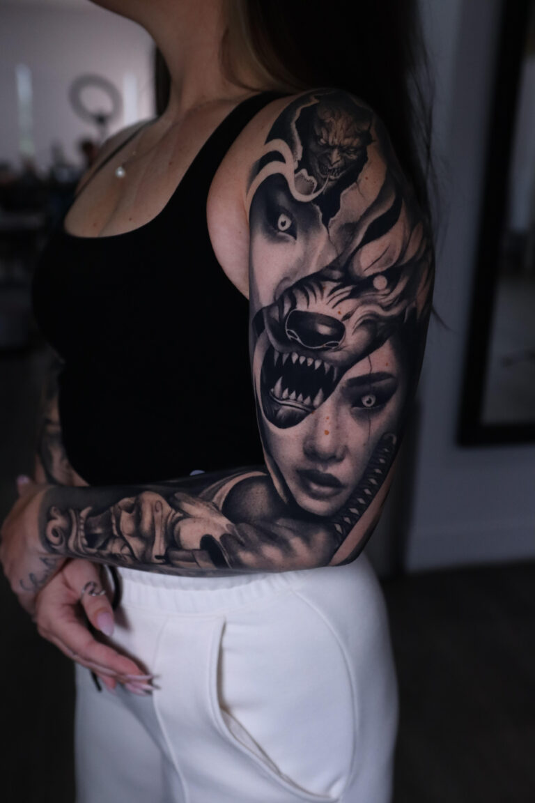Dark Oni Sleeve
